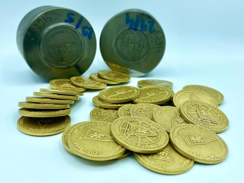 Monete coniate per il 70 anniversario